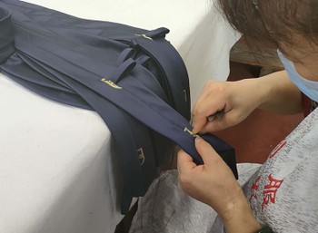 Hand Sewing necktie Hand Sewing necktie